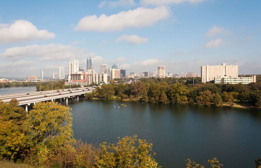 Exteriors-Lake View Lake View at Berkshire Riverview, Austin, Texas - Photo Gallery