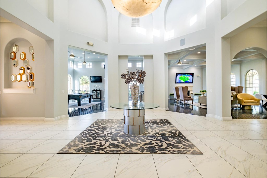 Lobby at Villages of Magnolia Apartments 29980 FM 2978 Magnolia, TX 77354