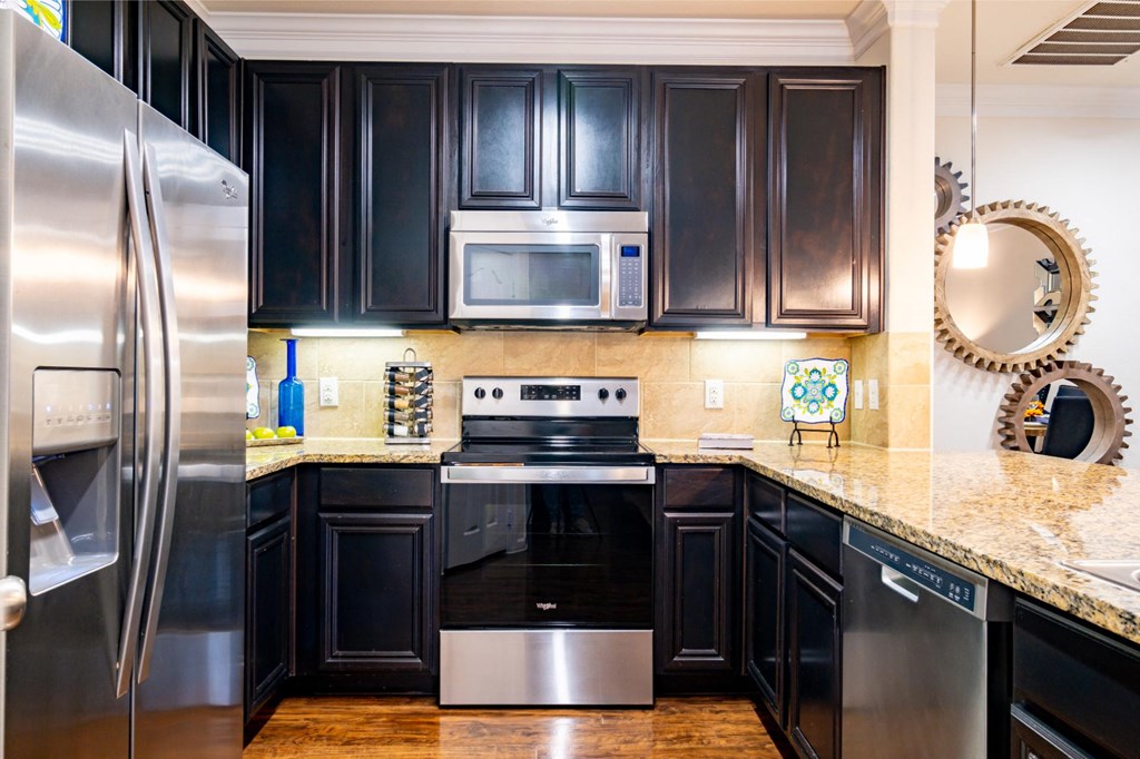 Kitchen at Villages of Magnolia Apartments
