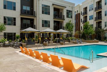 Swimming Pool With Relaxing Sundecks at Berkshire Main Street, Durham