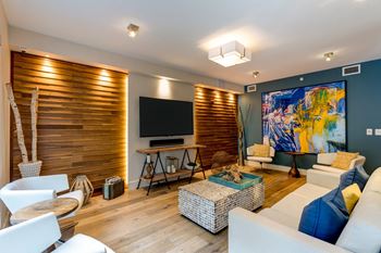 Decorated Living Room at Berkshire Lauderdale by the Sea, Ft. Lauderdale, FL, 33308