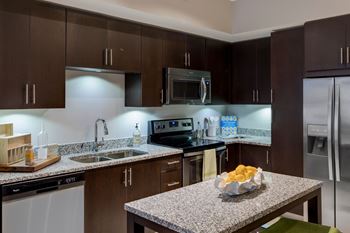 Fully Equipped Kitchen With Modern Appliances at Berkshire Lauderdale by the Sea, Ft. Lauderdale, 33308