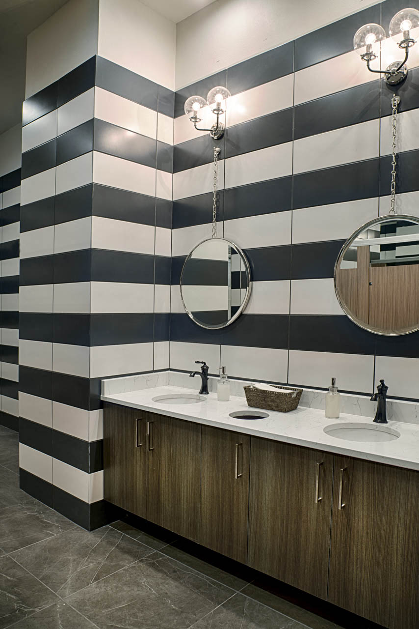 Spa Bath with Dual Sinks at The Sophia at Abacoa, Jupiter, FL