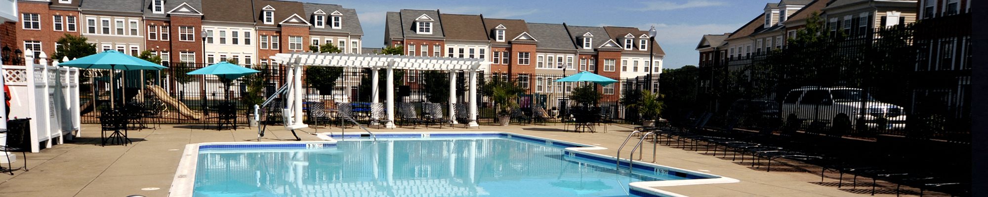 Amenities Resident Club with Pool at MetroPlace at Town Center 4300 Telfair Blvd. Camp Springs Maryland