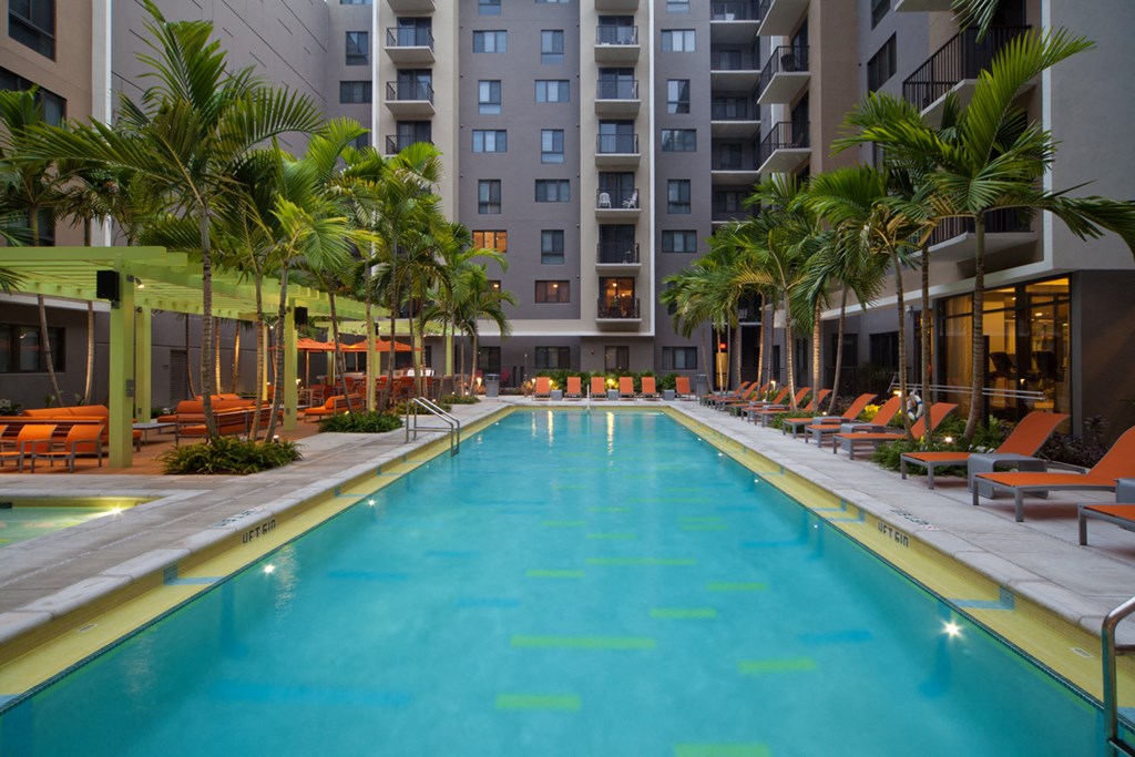 Glimmering Pool at Berkshire Coral Gables, Florida, 33146