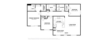 South Blvd Bellagio floor plan