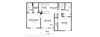 South Blvd Encore floor plan