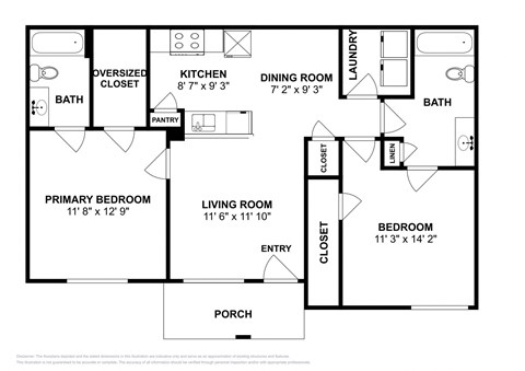South Blvd Encore floor plan