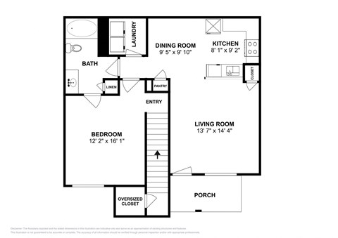 South Blvd Venetian floor plan