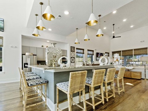 Dining area at Reveal 54, Georgetown, TX, 78626