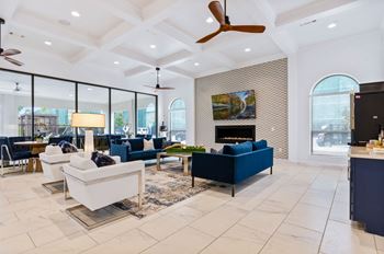 social lounge at Park at Bayside apartments