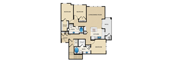 H3G Floor Plan at Berkshire Aspen Grove, Littleton