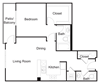 A10 Floorplan A10 at Elan Redmond Apartments, Washington