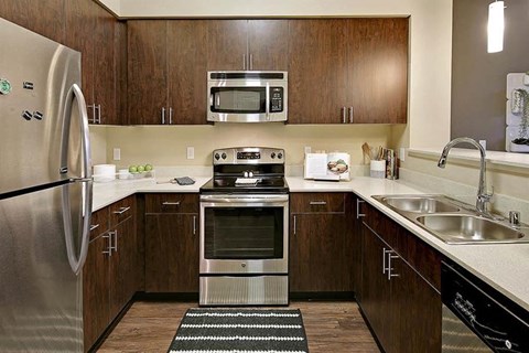 Modern Kitchen at Elan Redmond, Redmond, WA 98052