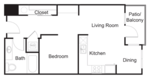 A1 Floorplan  at Elan Redmond, Redmond, WA 98052
