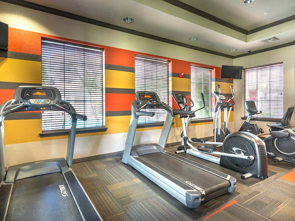 Fitness center with cardio equipment