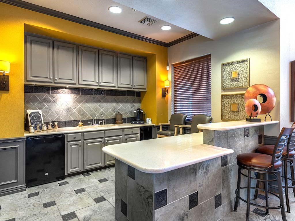 Resident Clubhouse Kitchen