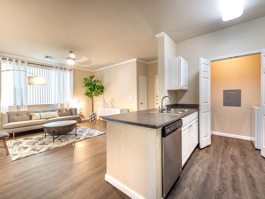 Open concept living area