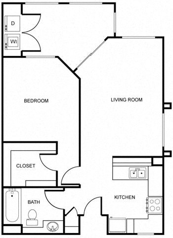A2 Birch Floor Plan at The Enclave CA, San Jose, CA, 95134