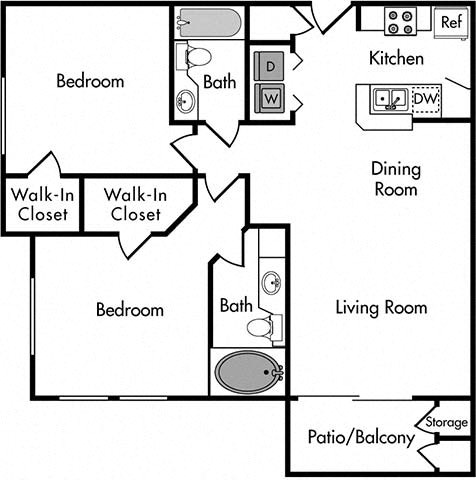 Floorplan 22 at Red Hawk Ranch, Louisville, KY 40241