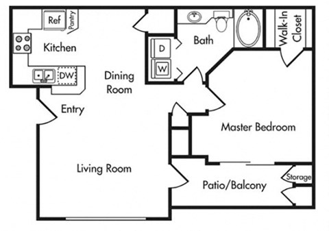 Floorplan A2 at Red Hawk Ranch, Louisville, KY 40241