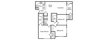 Floorplan H1R at Red Hawk Ranch, Louisville, KY 40241