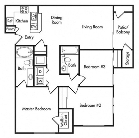 Floorplan H1R at Red Hawk Ranch, Louisville, KY 40241