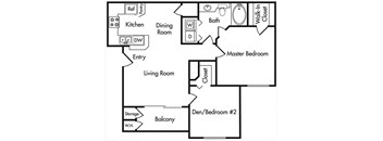 Floorplan Alpine at Red Hawk Ranch, Louisville, KY 40241