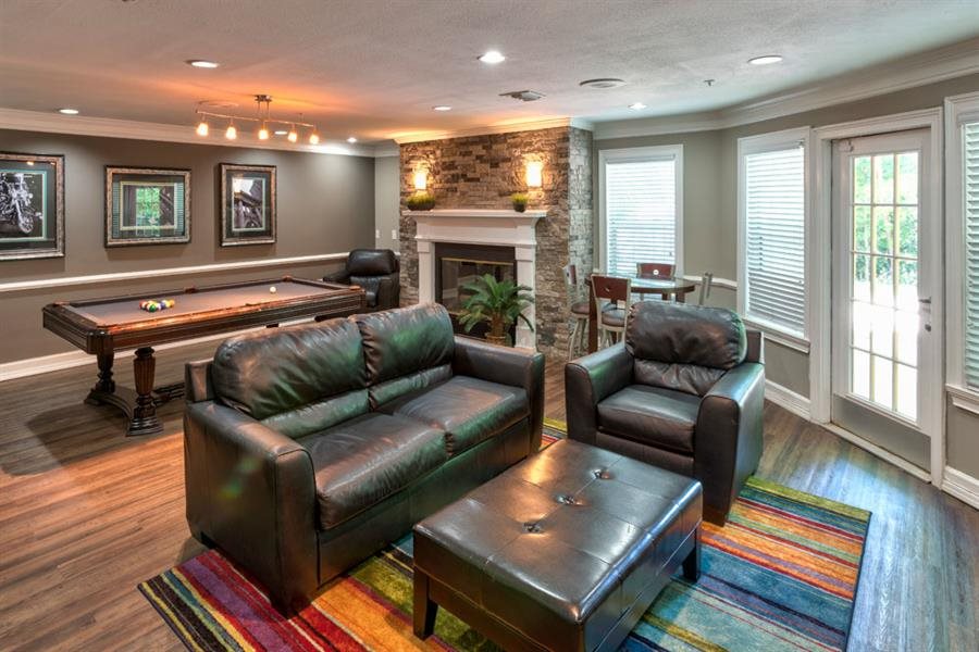 Amenities Berkshires at Lenox Park social lounge