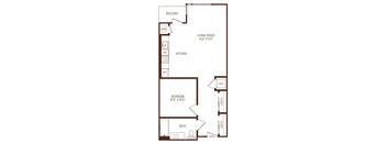 B10 floorplan at The Rey, CA
