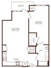 B6 floorplan B6 floorplan at The Rey Apartments San Diego