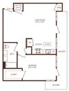 B9 floorplan B9 floorplan at The Rey, San Diego, CA