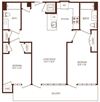 C4 floorplan C4 floorplan at The Rey Apartments in San Diego, CA