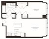 VI1A4 Floor Plan VI1A4 Floor Plan at Via Seaport Residences, Boston, MA