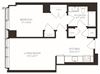 VI1A7 Floor Plan VI1A7 Floor Plan at Via Seaport Residences, Boston, Massachusetts