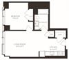 VI1I1 Floor Plan VI1I1 Floor Plan at Via Seaport Residences, Boston, 02210