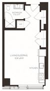 VISA5 Floor Plan VISA5 Floor Plan at Via Seaport Residences, Boston, MA, 02210
