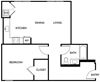 Floorplan A10 Floorplan A10 at Lyric in Walnut Creek, CA
