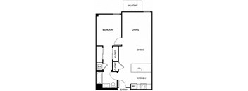 Floorplan A11 at Lyric in Walnut Creek, CA