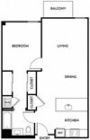 Floorplan A11 Floorplan A11 at Lyric in Walnut Creek, CA