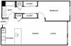 Floorplan A13 Floorplan A13 at Lyric in Walnut Creek, CA
