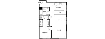 Floorplan A14 at Lyric in Walnut Creek, CA