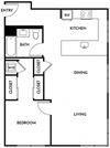 Floorplan A14 Floorplan A14 at Lyric in Walnut Creek, CA