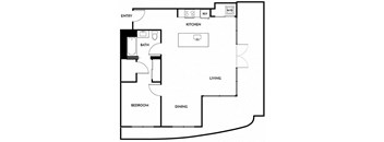 Floorplan A15 at Lyric in Walnut Creek, CA