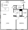 Floorplan A16 Floorplan A16 at Lyric in Walnut Creek, CA