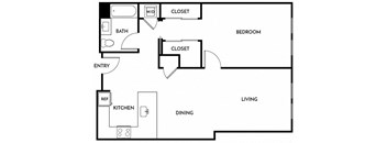 Floorplan A17 at Lyric in Walnut Creek, CA