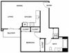 Floorplan A3 Floorplan A3 at Lyric in Walnut Creek, CA