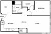 Floorplan B1 Floorplan B1 at Lyric in Walnut Creek, CA