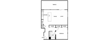 Floorplan A19 at Lyric in Walnut Creek, CA