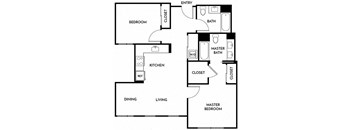 Floorplan D1 at Lyric in Walnut Creek, CA